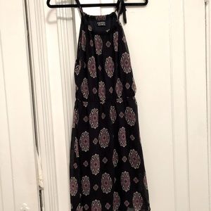 Gently worn dress with one shoulder tie